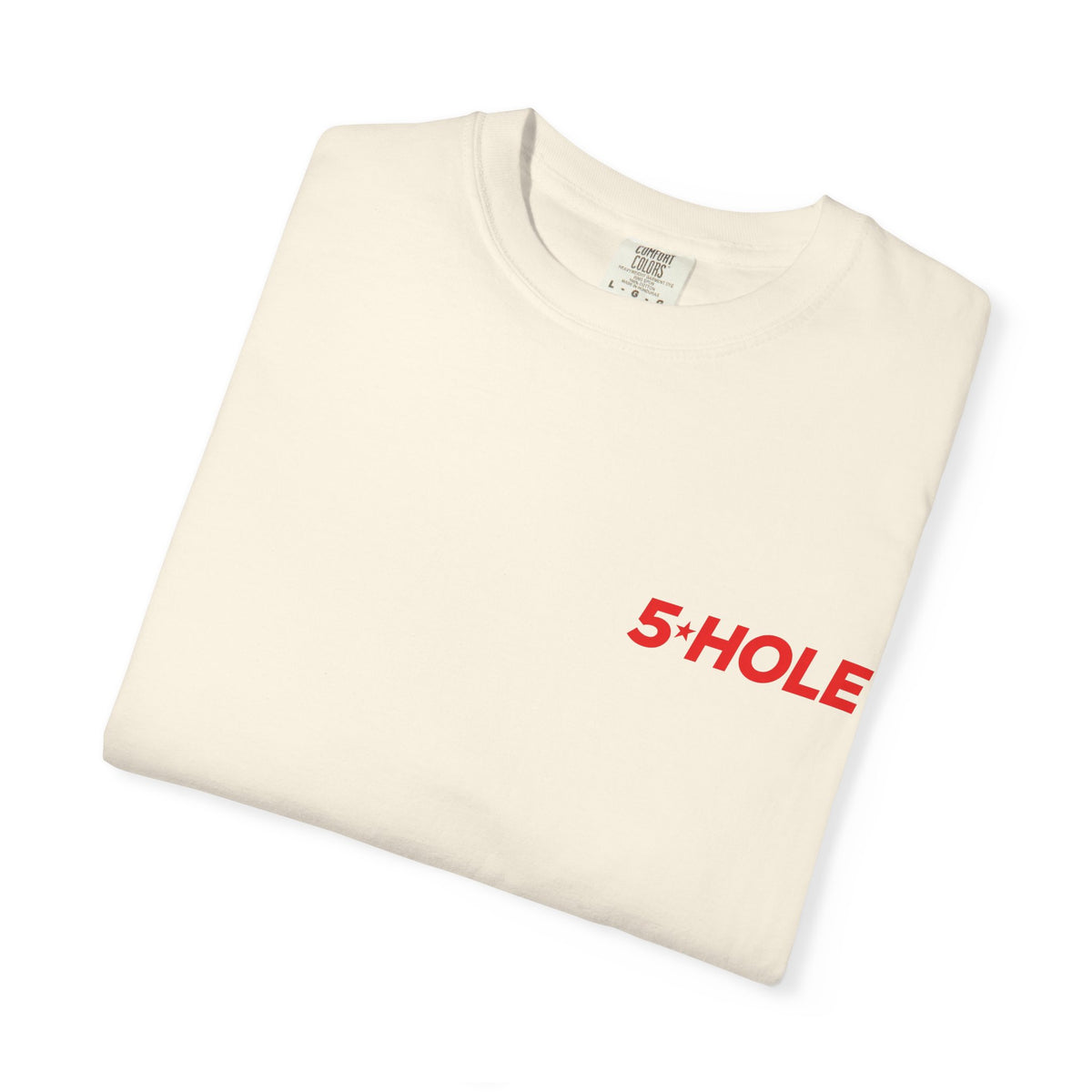 5-Hole Lacrosse Vintage Cream Tee