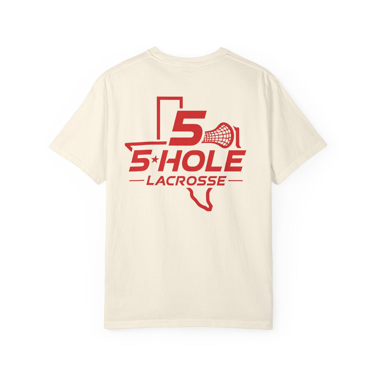 5-Hole Lacrosse Vintage Cream Tee