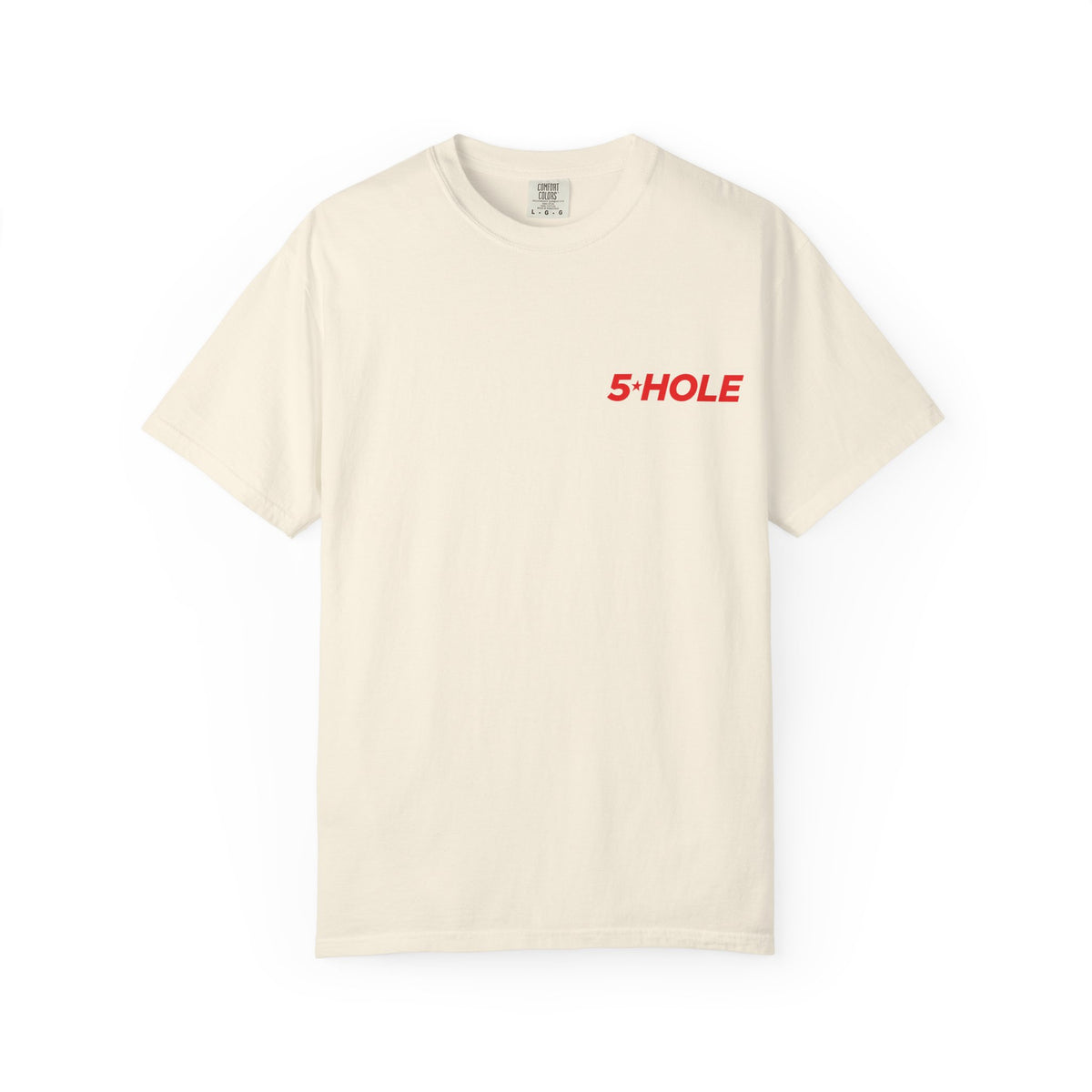 5-Hole Lacrosse Vintage Cream Tee
